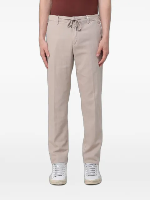Myths drawstring slim-fit trousers