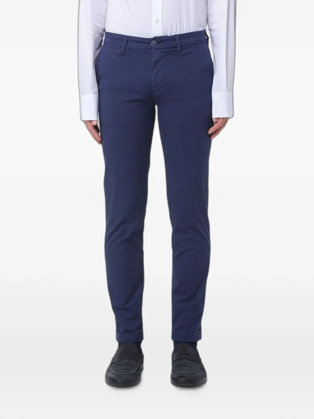 Re-hash Stretch-cotton Chino Trousers In Blue