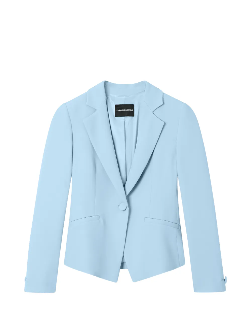 Emporio Armani single-breasted jacket - Blu