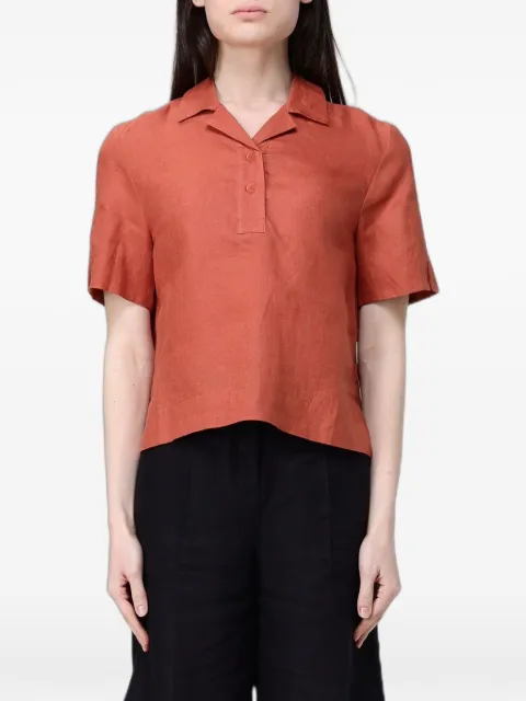 Colmar short-sleeve linen shirt