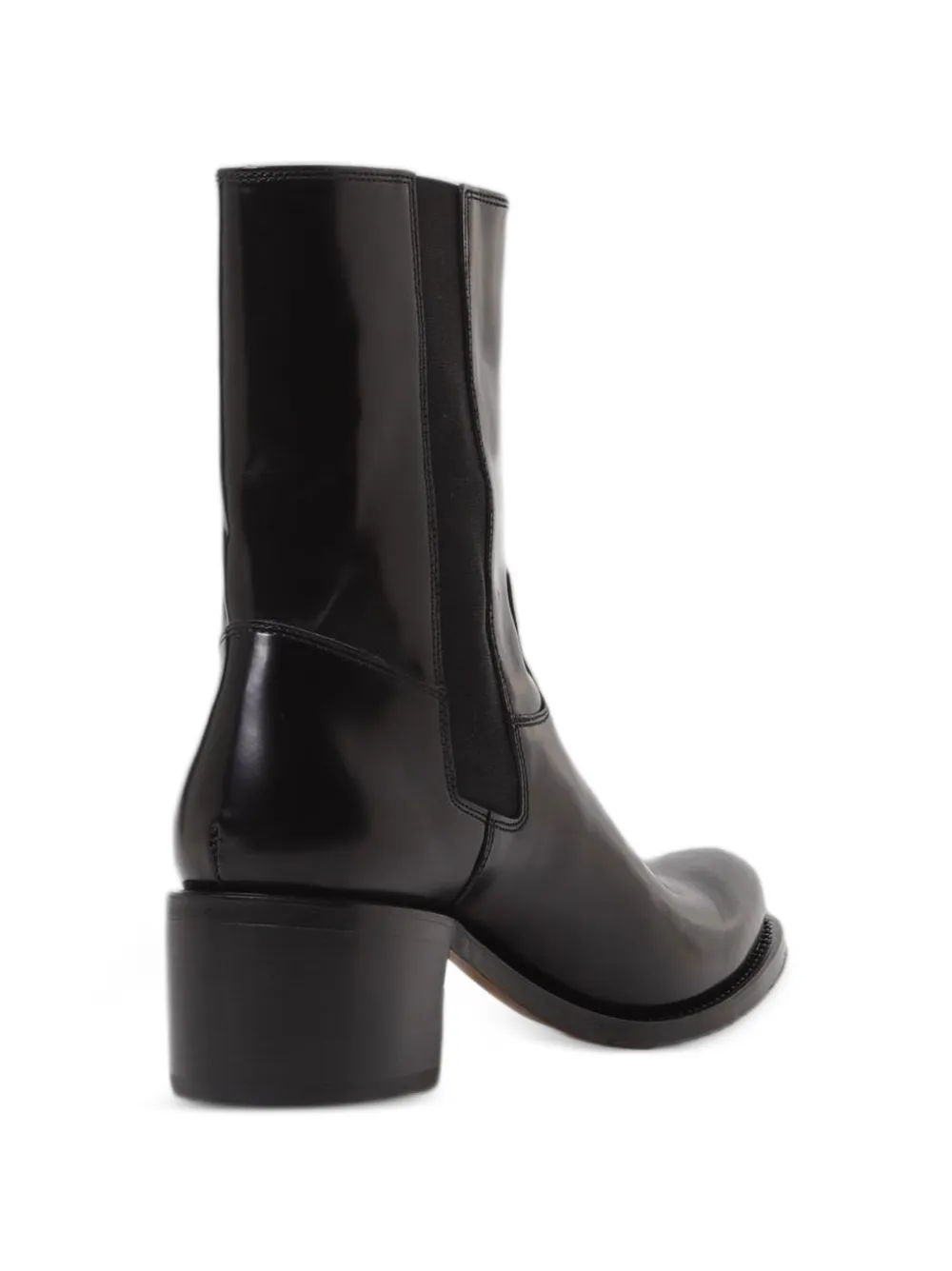 Premiata elasticated-panel boots Zwart