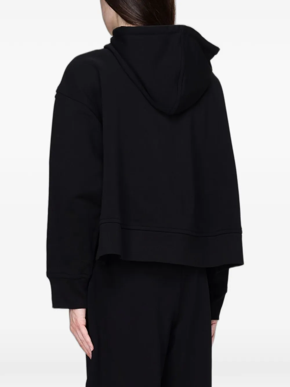 Max Mara Hoodie met trekkoord Zwart