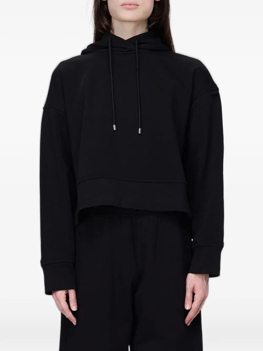 Max Mara Hoodie met trekkoord Zwart