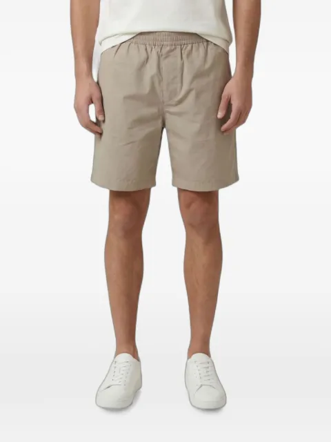 Emporio Armani bermudas elásticas con placa del logo