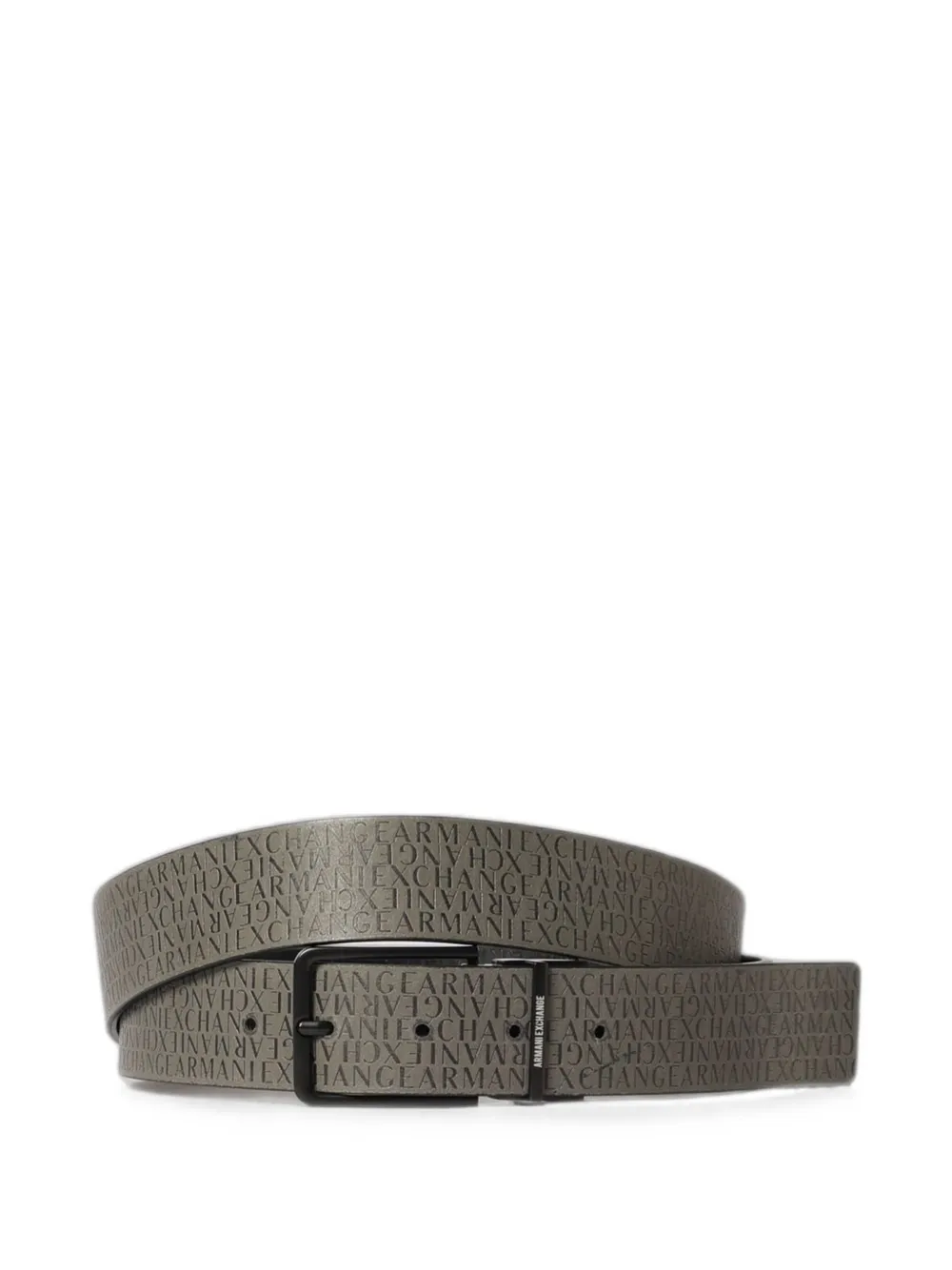 Emporio Armani Omkeerbare riem Zwart