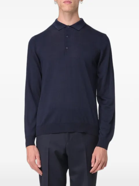 K-Way long-sleeve polo shirt