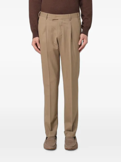 PT Torino pleated tailored trousers