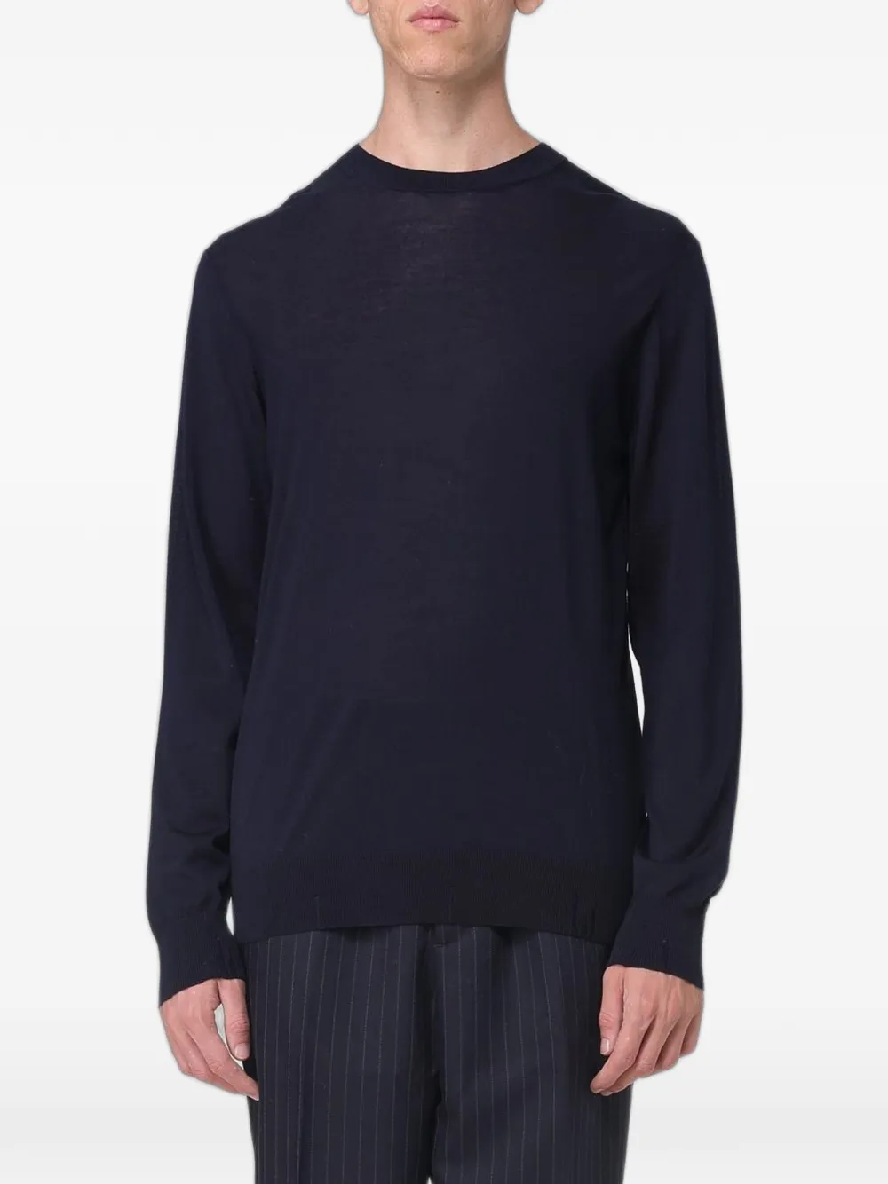 Golden Goose star-patch wool sweater - Blau