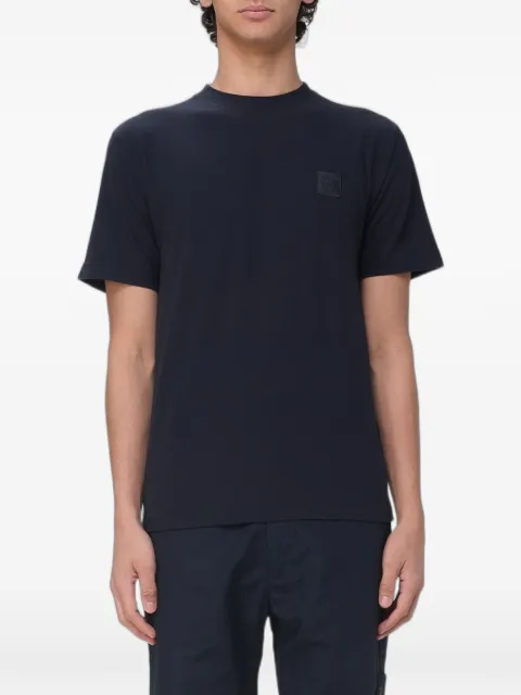 Stone Island logo-patch cotton T-shirt