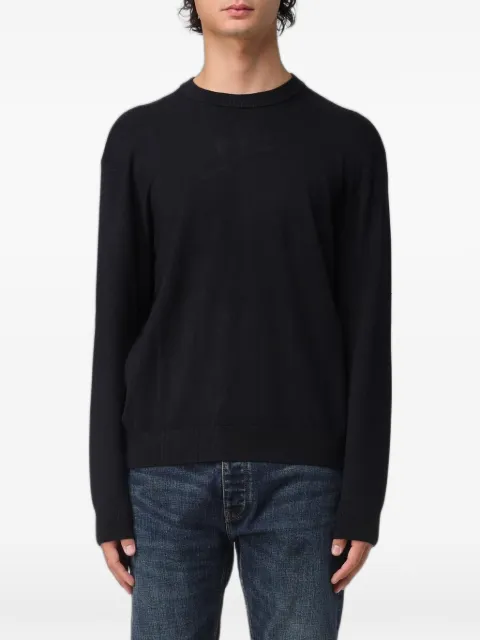 Emporio Armani suéter con cuello redondo