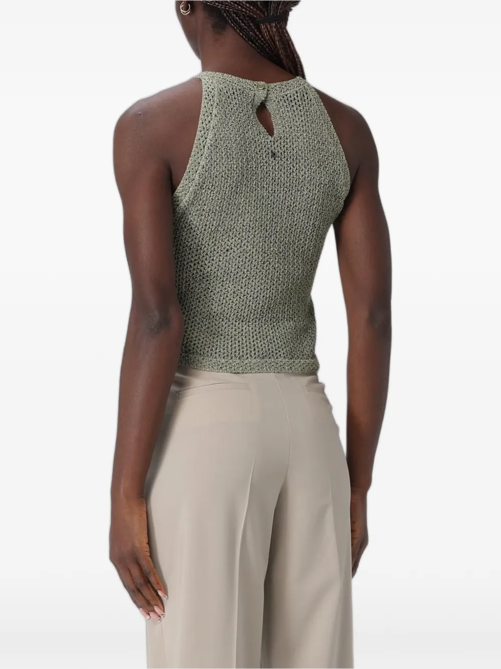 Armani Exchange Gebreide top Groen
