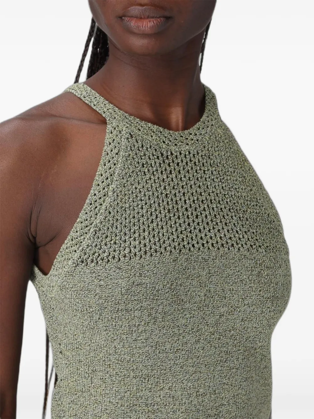 Armani Exchange Gebreide top Groen
