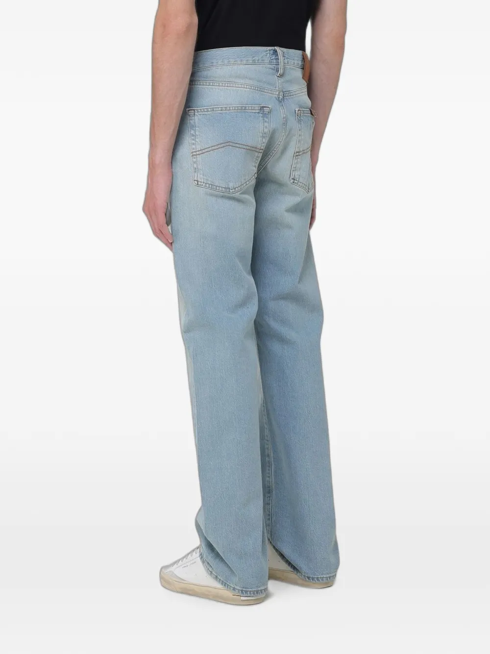 Emporio Armani J70 straight jeans Blauw