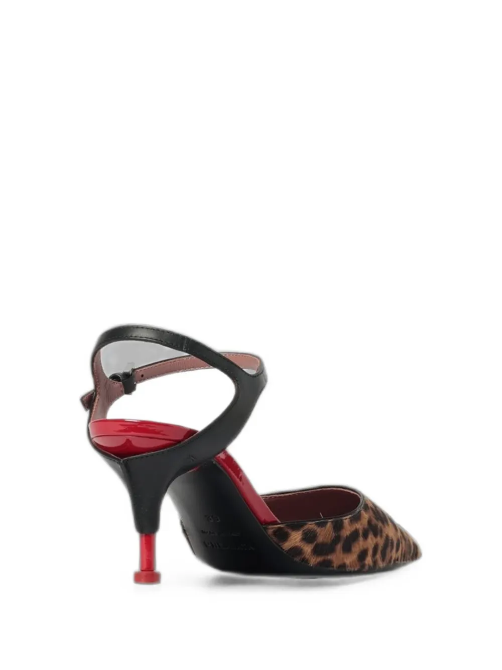 Premiata leopard-print slingback pumps Bruin