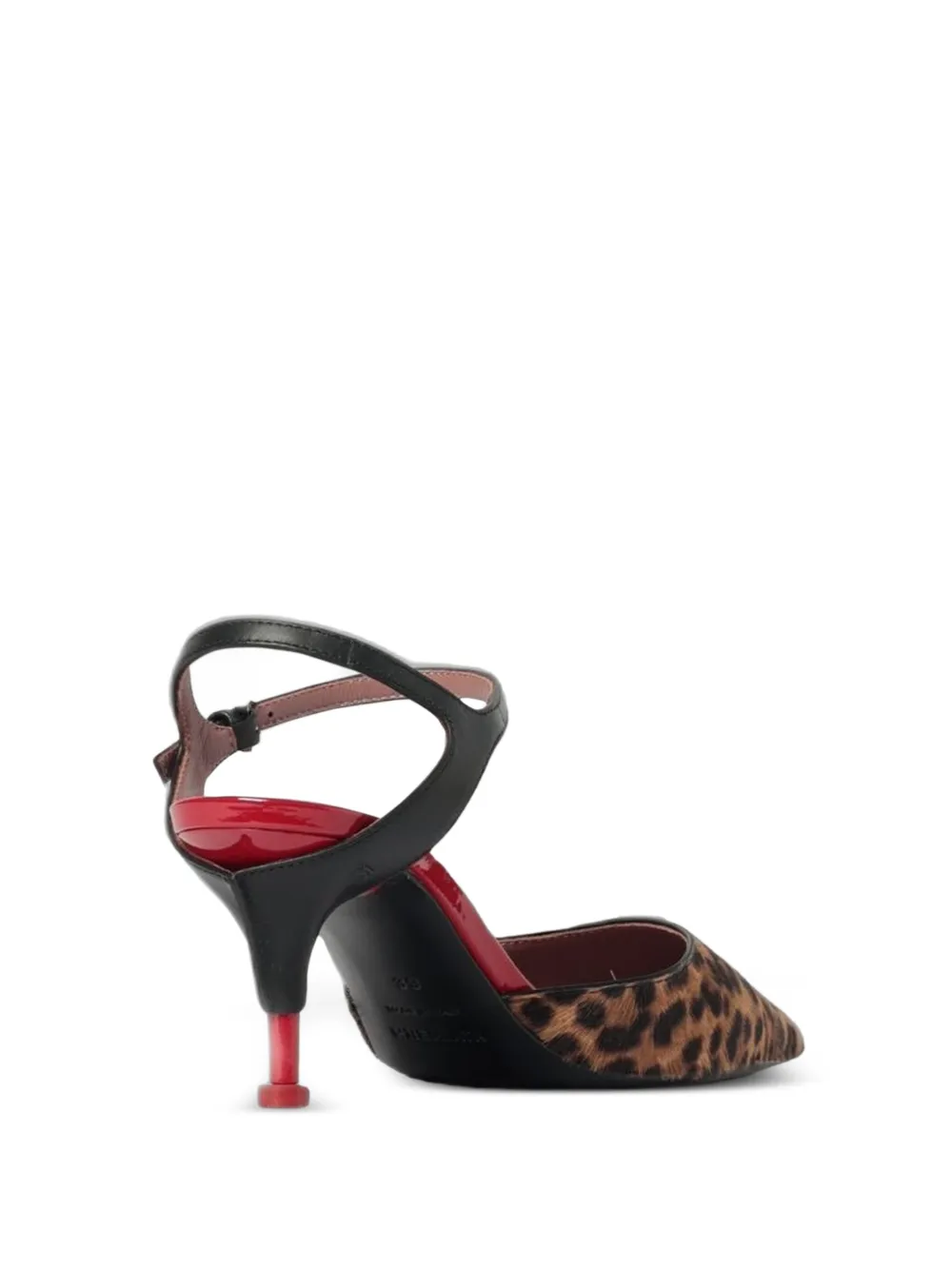 Premiata Sandalen met luipaardprint Bruin