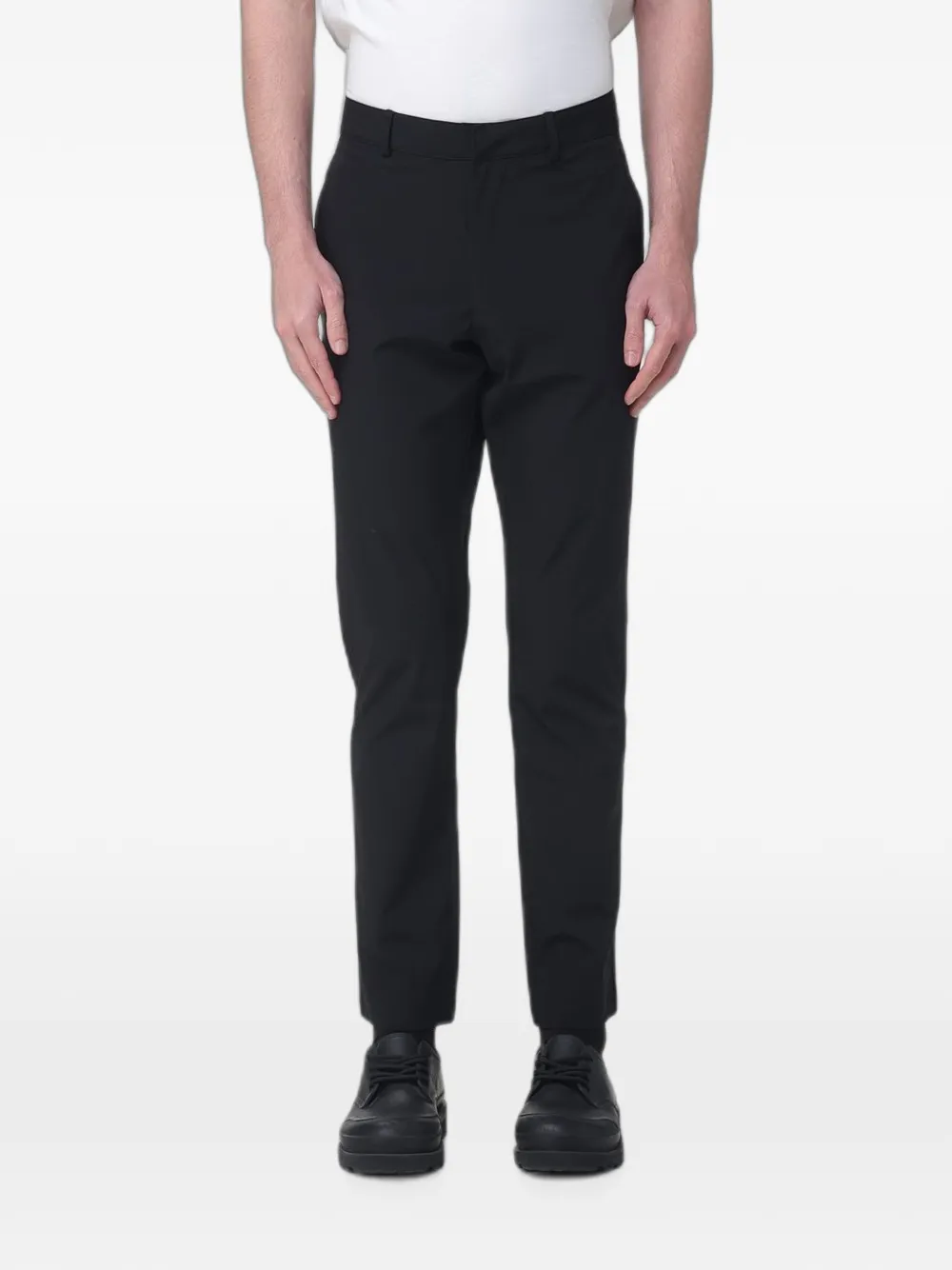 Ea7 Emporio Armani jersey chino trousers - Schwarz