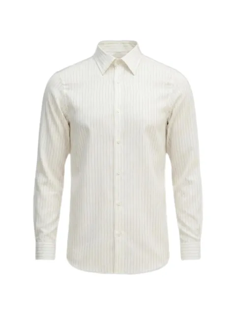 Armani Exchange pinstripe-print long-sleeve shirt