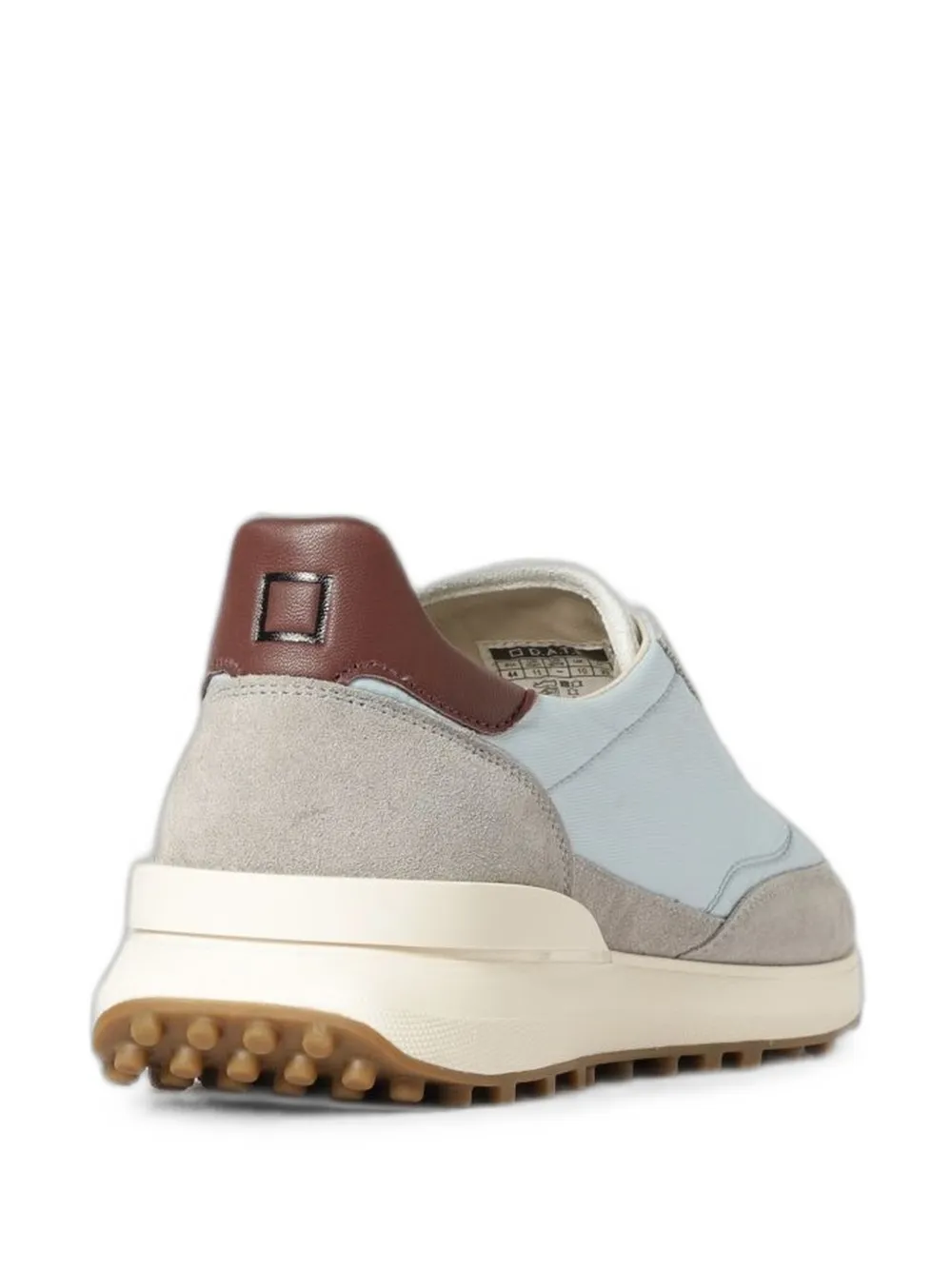 D.A.T.E. Athleta panelled low-top sneakers Blauw