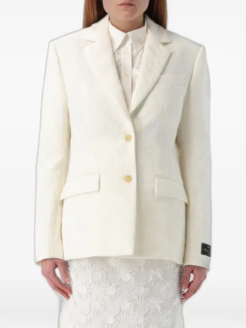 MSGM jacquard-effect blazer