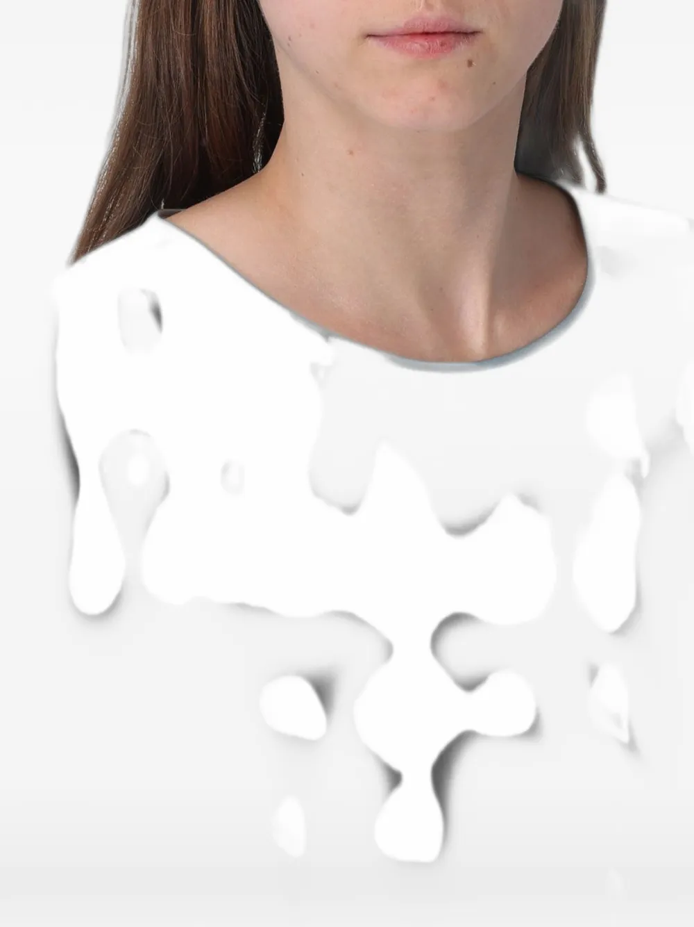 Emporio Armani Blouse met korte mouwen Blauw