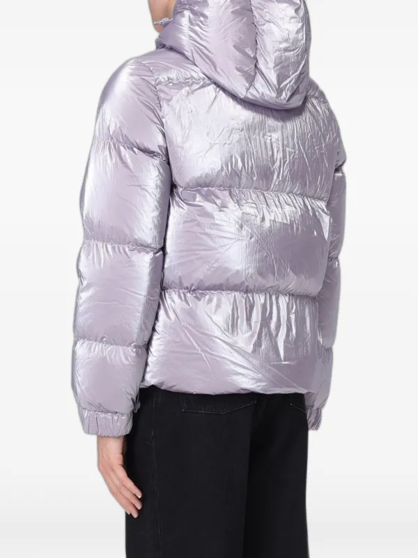 K-Way Lethille zip-fastening Puffer Jacket | Purple | FARFETCH CA