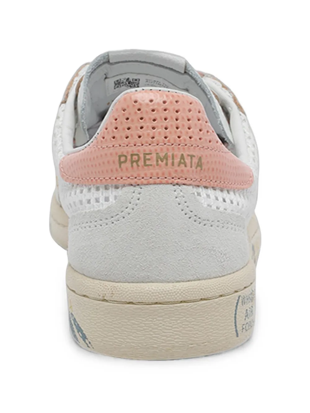 Premiata Bonnie perforated sneakers Wit