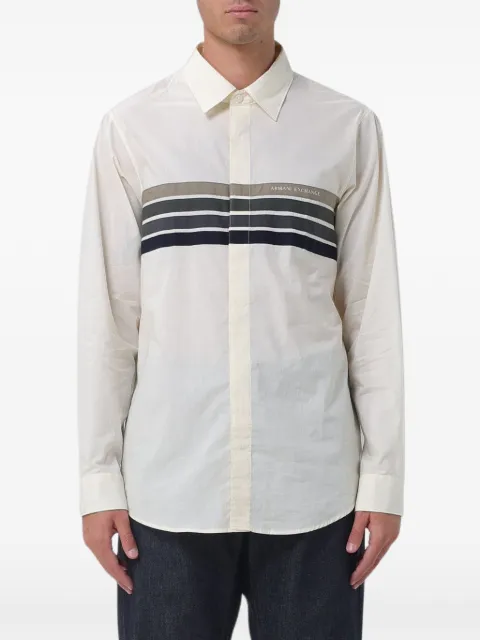 Emporio Armani stripe-detail shirt