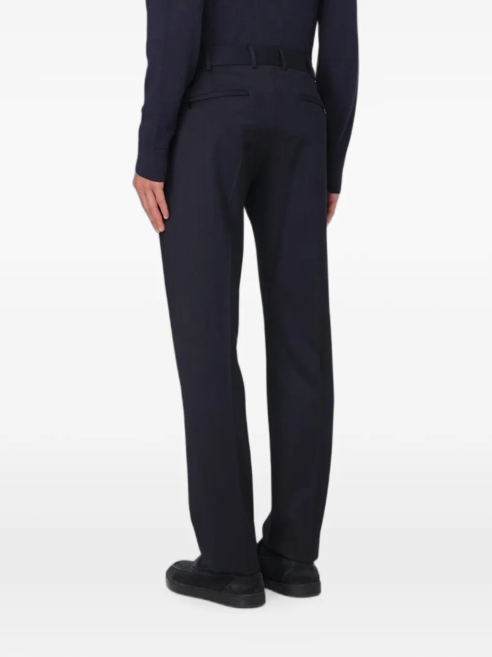 PT Torino Geplooide pantalon Blauw