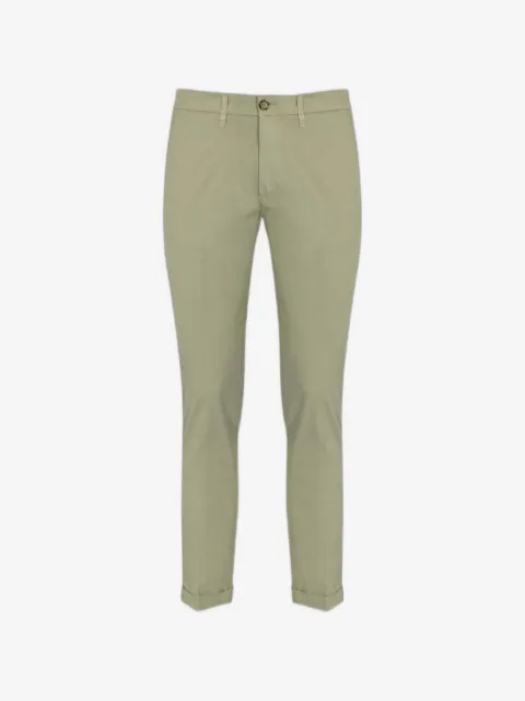 Re-Hash  belt-loop chino trousers