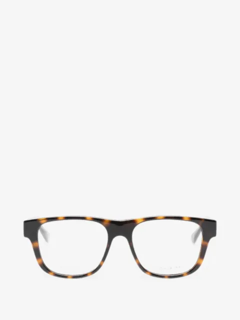 Gucci Eyewear gafas con efecto de carey