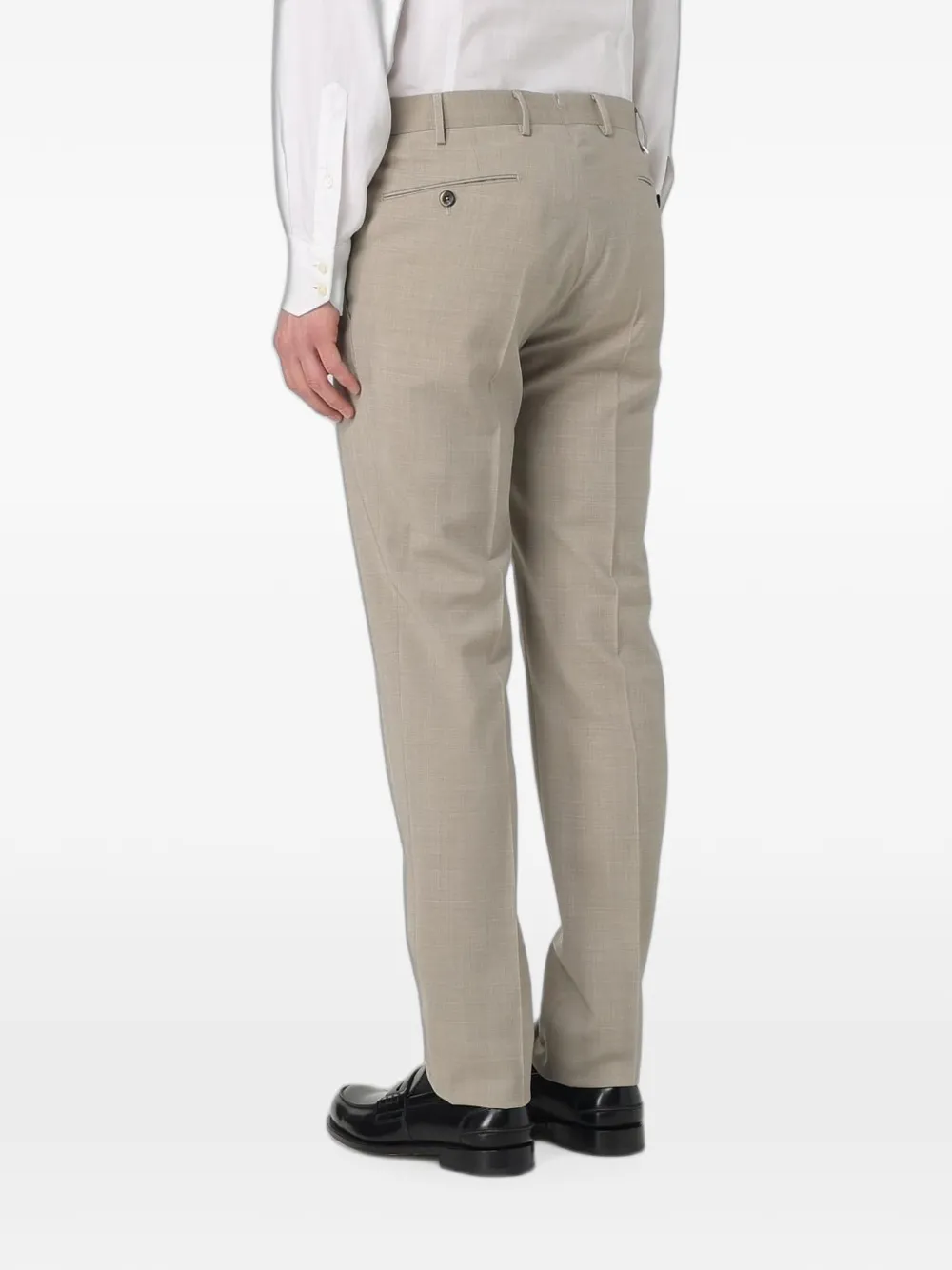 PT Torino Geplooide pantalon Beige