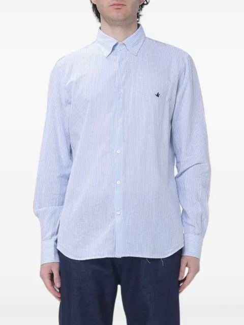 BROOKSFIELD striped linen shirt