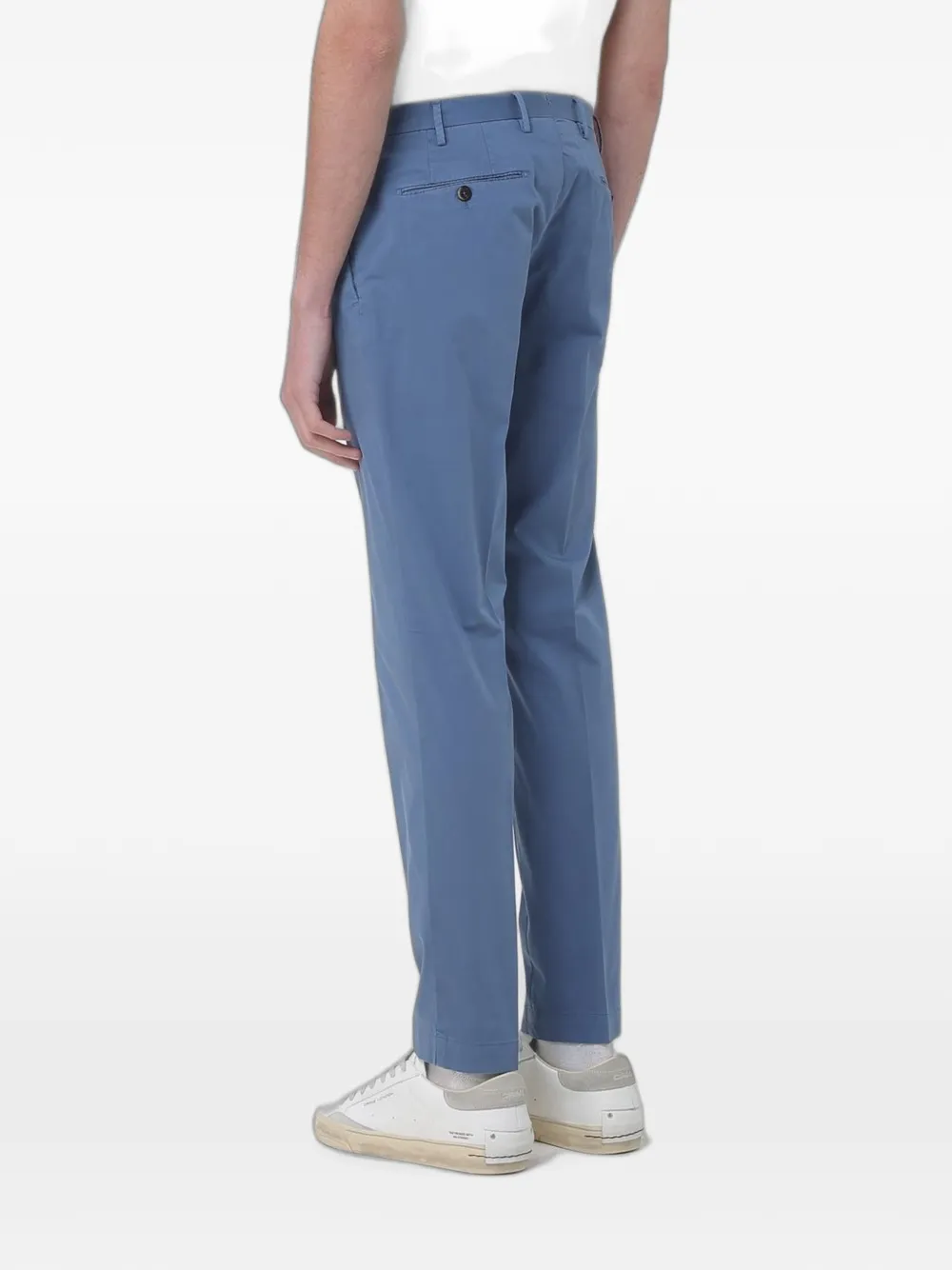 PT Torino Slim-fit chino Blauw