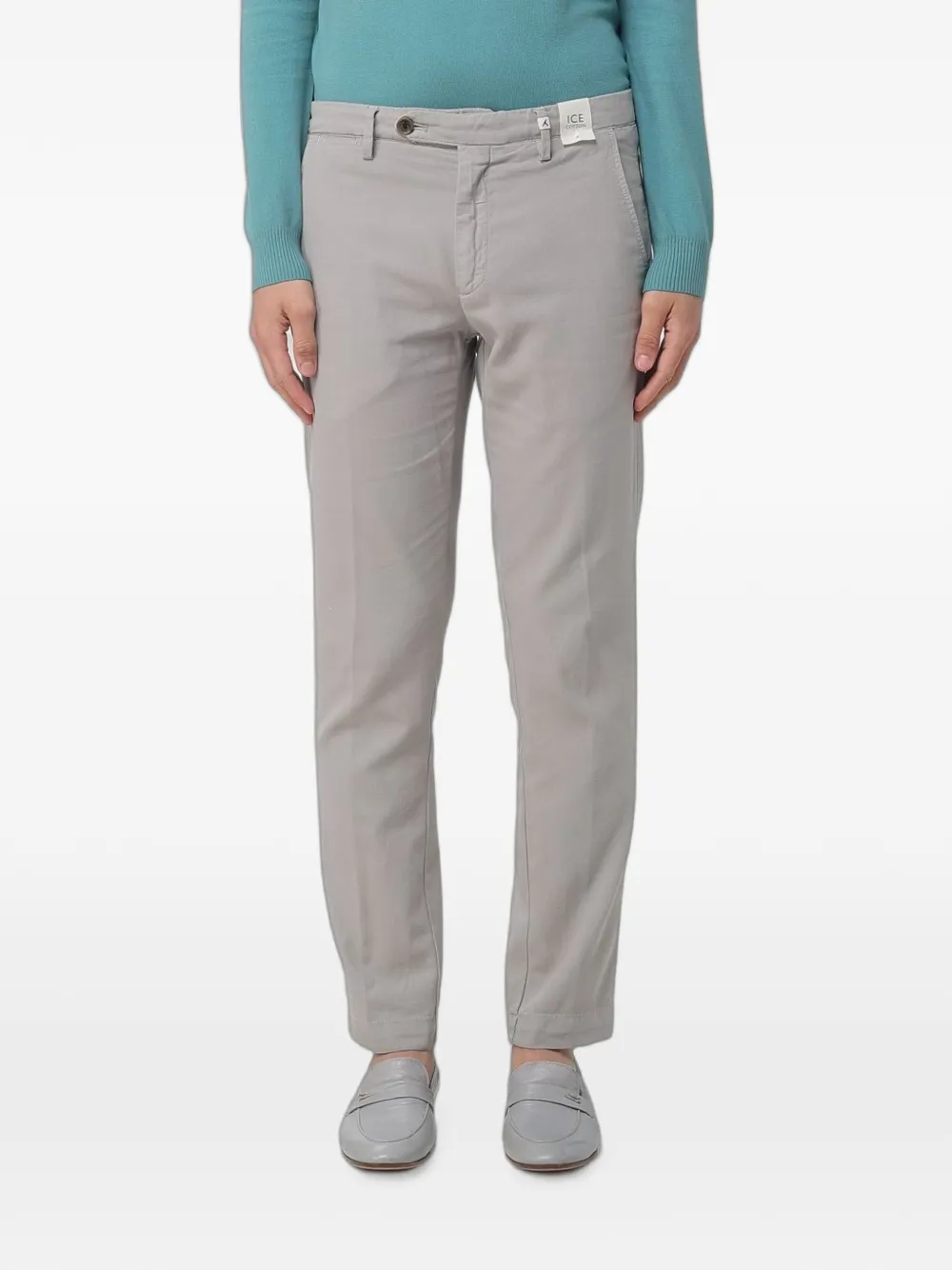 Myths Ice Cotton chino trousers | Grey | Image 1