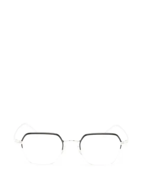 Kame Mannen gafas con montura geométrica