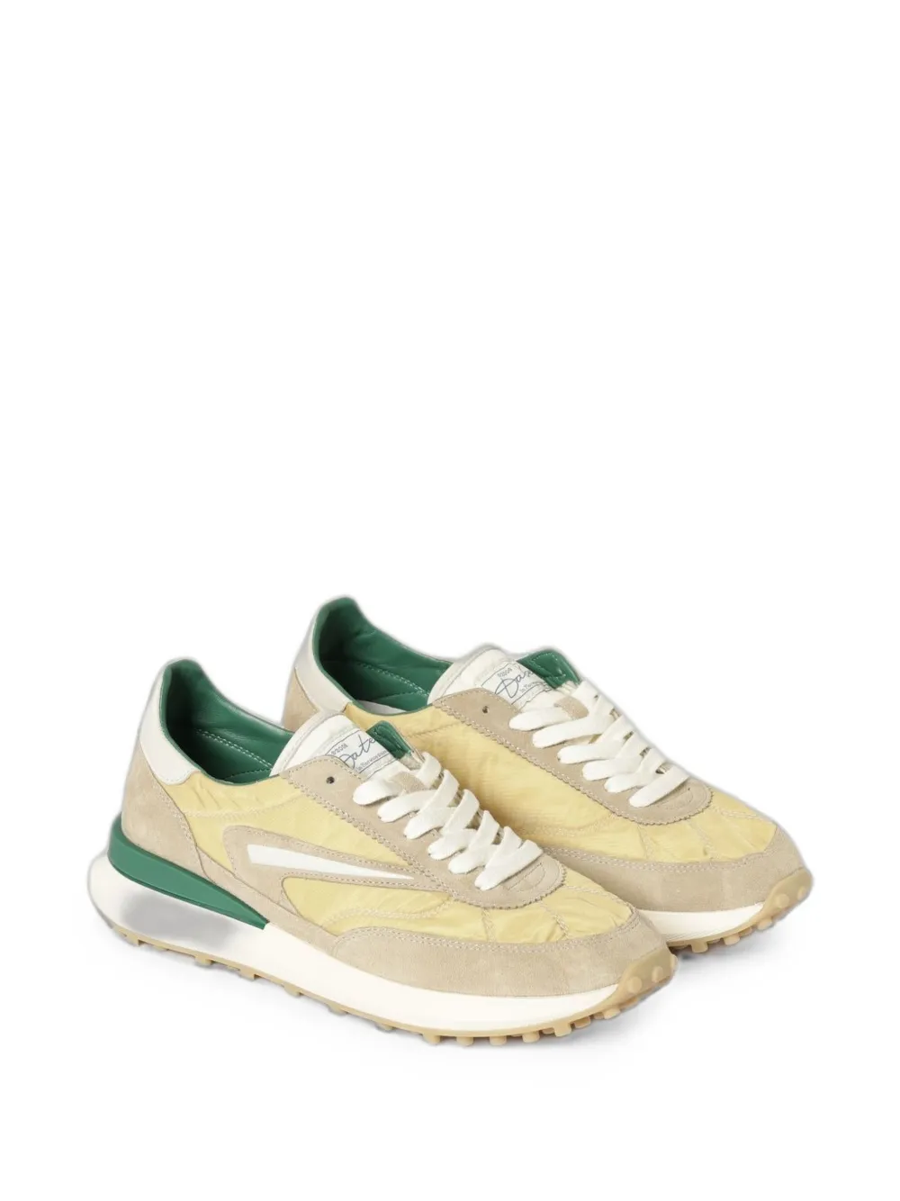 D.A.T.E. Athleta panelled sneakers Beige