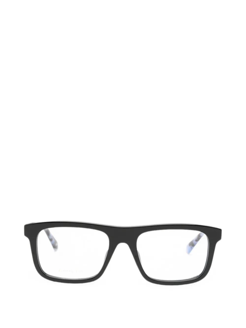 Gucci Eyewear Occhiali da sole rettangolari tartarugati - Nero