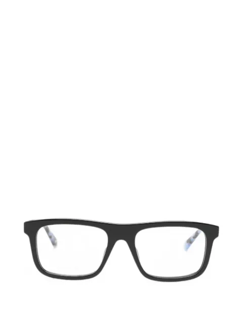 Gucci Eyewear tortoiseshell-effect rectangle-frame glasses