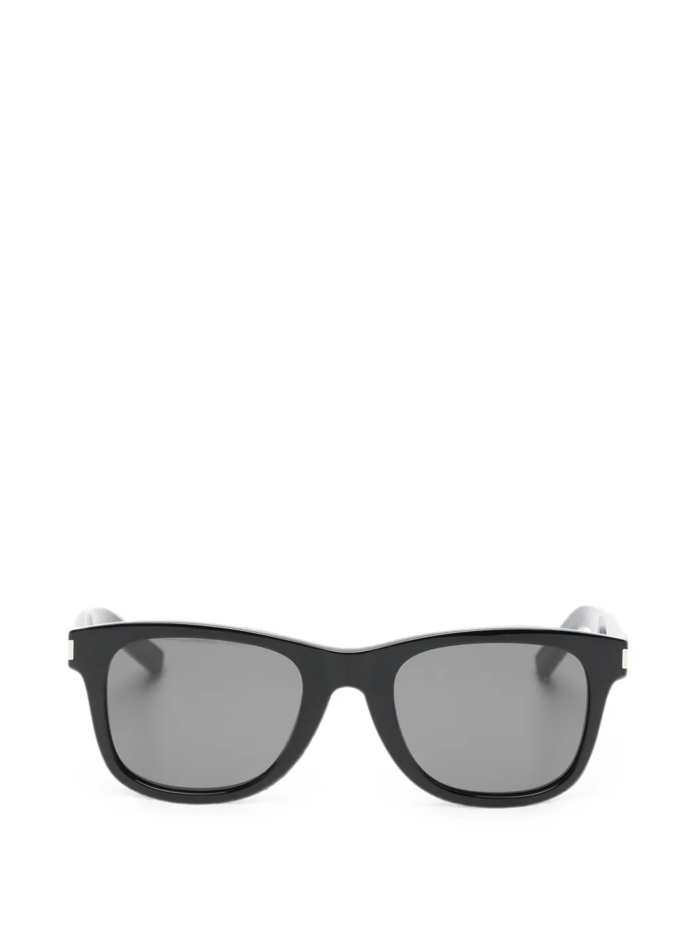Saint Laurent Eyewear SL51 Sonnenbrille mit breitem Gestell - Schwarz