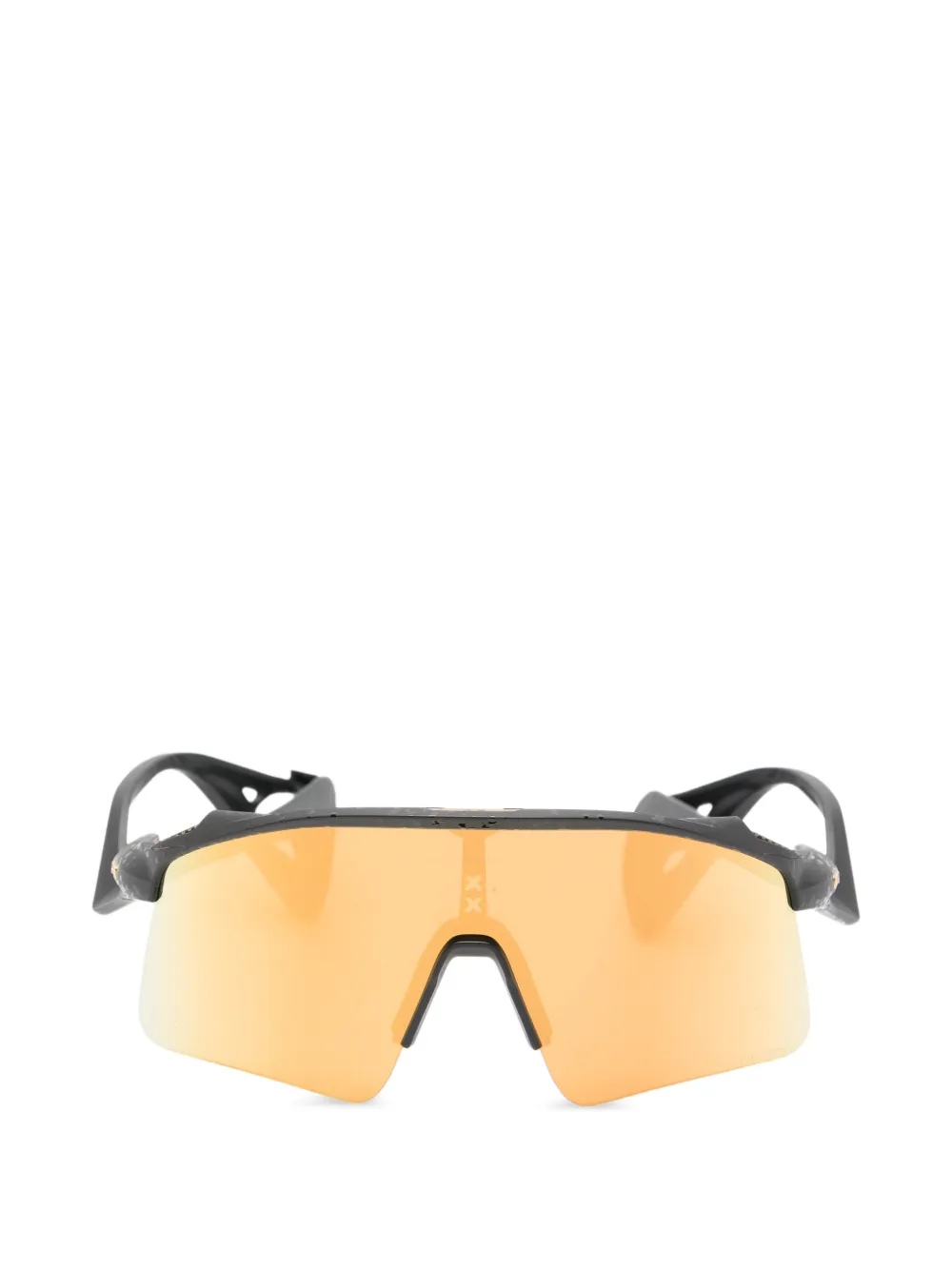 Oakley Stunt Wing zonnebril met geometrisch montuur Zwart