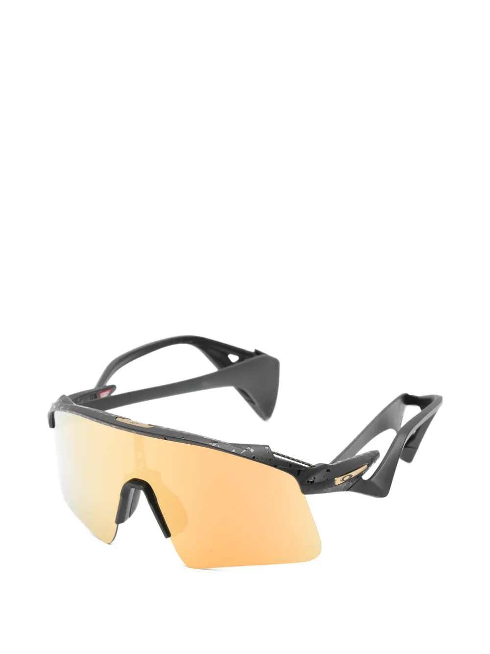 Oakley Stunt Wing zonnebril met geometrisch montuur Zwart