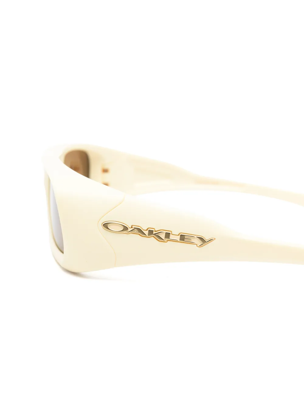 Oakley Permian zonnebril met rechthoekig montuur Beige