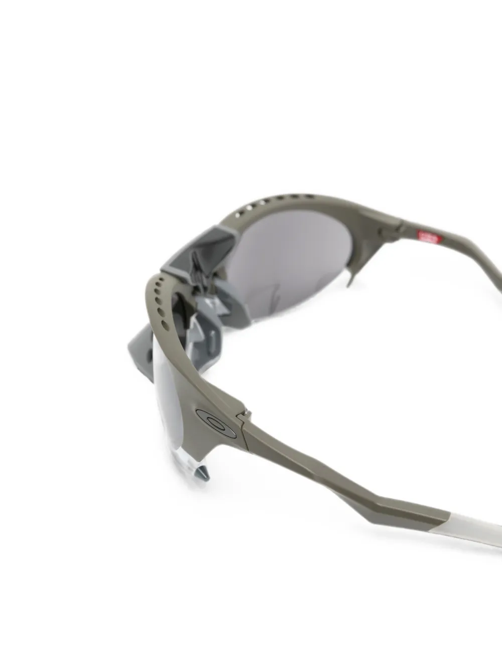 Oakley Plantaris zonnebril met geometrisch montuur Grijs