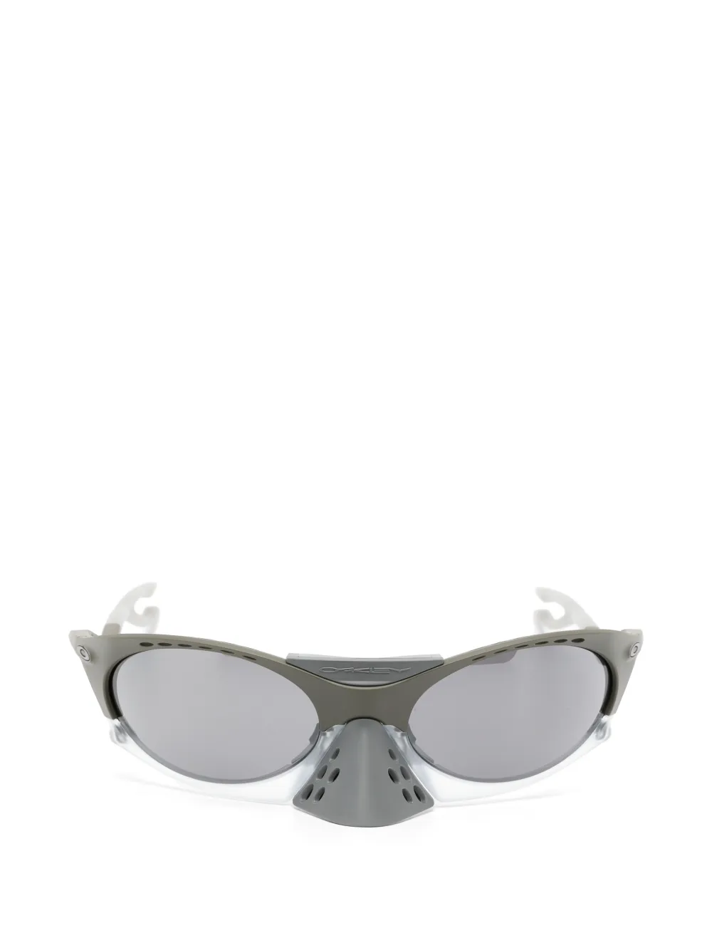 Oakley Plantaris zonnebril met geometrisch montuur Grijs