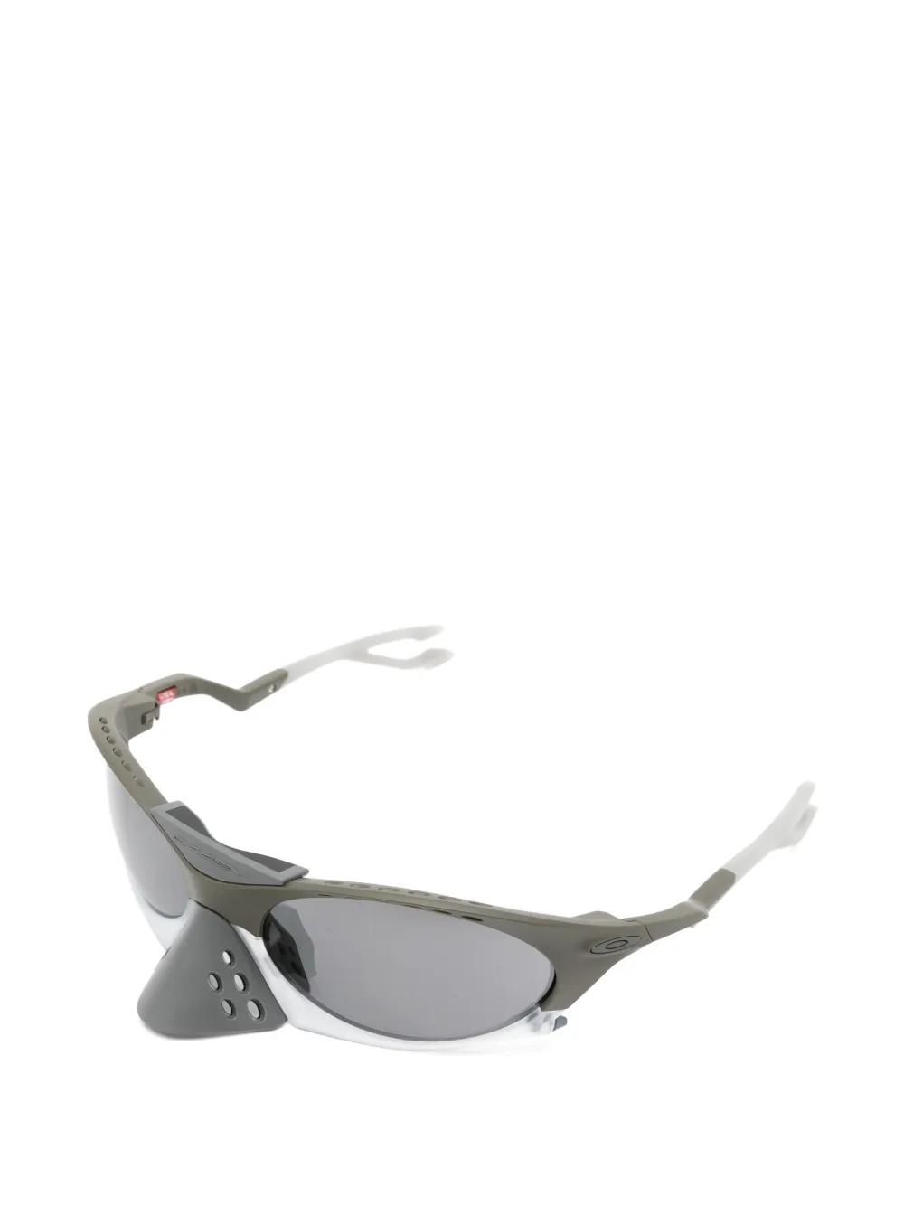 Oakley Plantaris zonnebril met geometrisch montuur Grijs