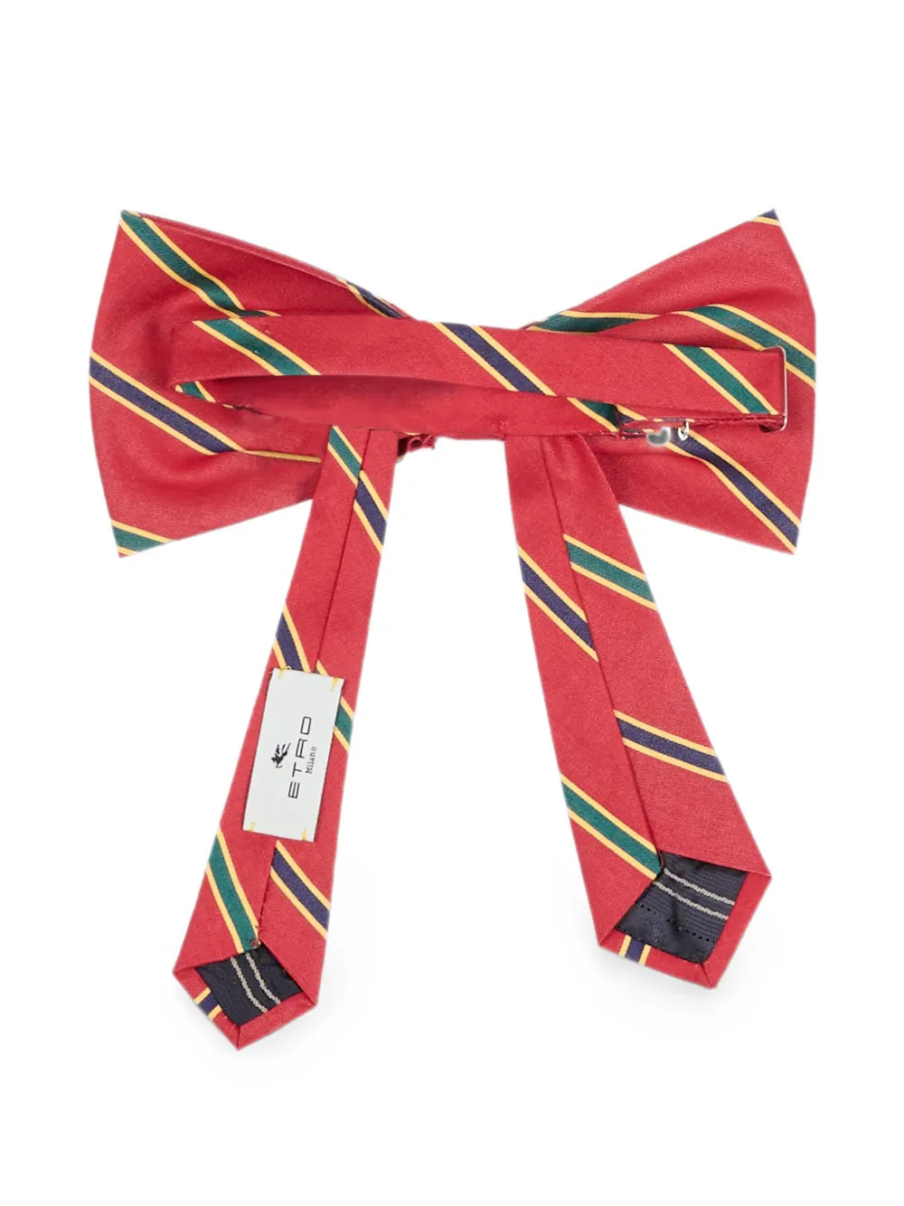 ETRO KIDS Vlinderdas met diagonale streep Rood