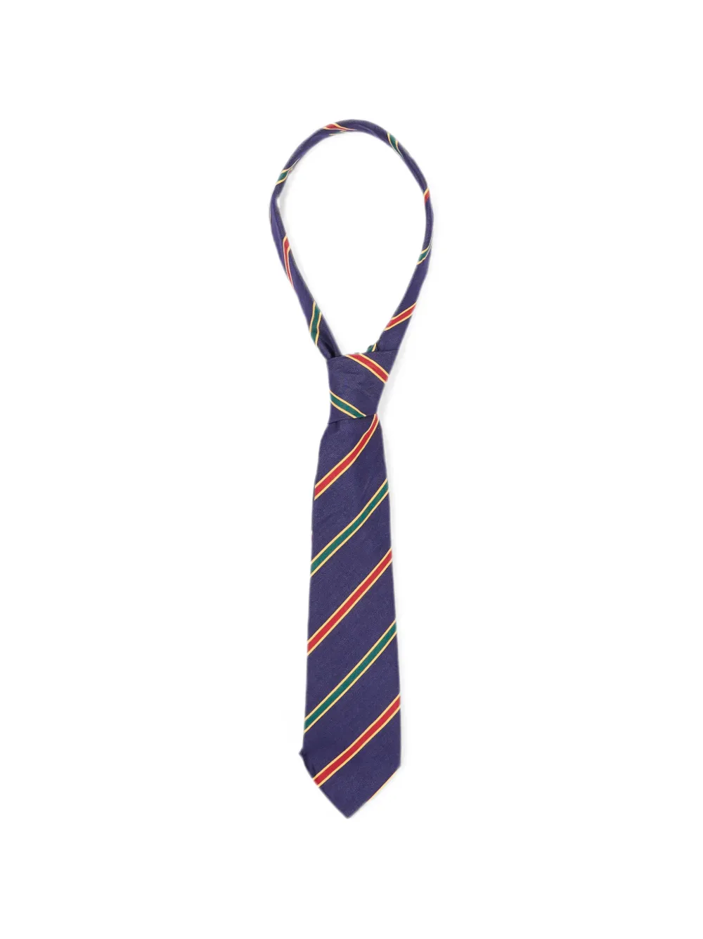 ETRO KIDS diagonal-stripe jacquard tie - Blu