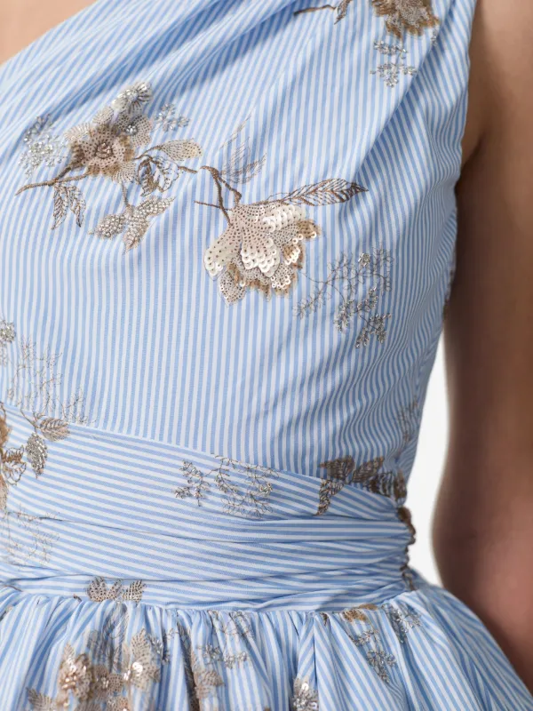 aknvas blue dress Paula sequin-embellished one-shoulder Mini | BAOBAB Blake Maxi Dress 200324 Color:Neutrals 51% cotton