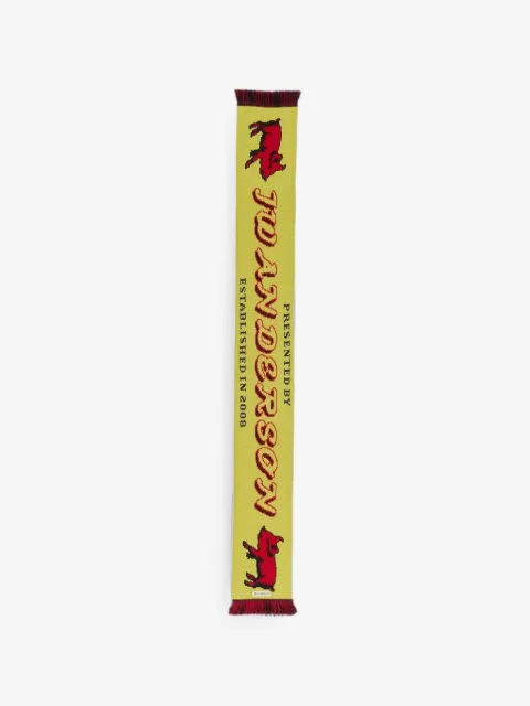 JW Anderson Piglet Football scarf