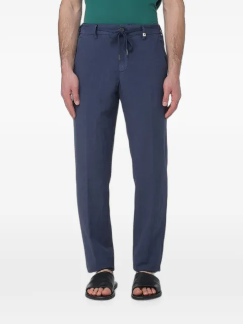 Myths drawstring-waist twill chino pants